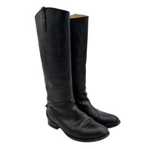 FRYE Lindsay Plate Knee High Riding Boots Women's 6.5B Boho Indie
